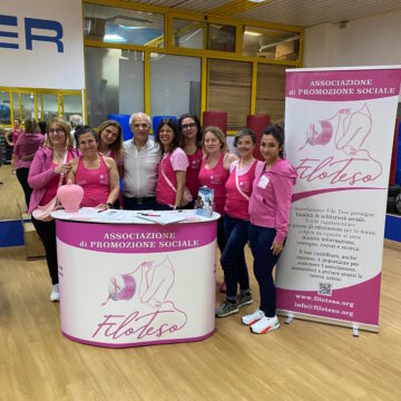 Evento 18 maggio “Uniti per la prevenzione del tumore al seno” con l’Associazione Filo Teso