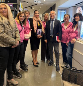 foto Carolina Marconi con socie Filo Teso